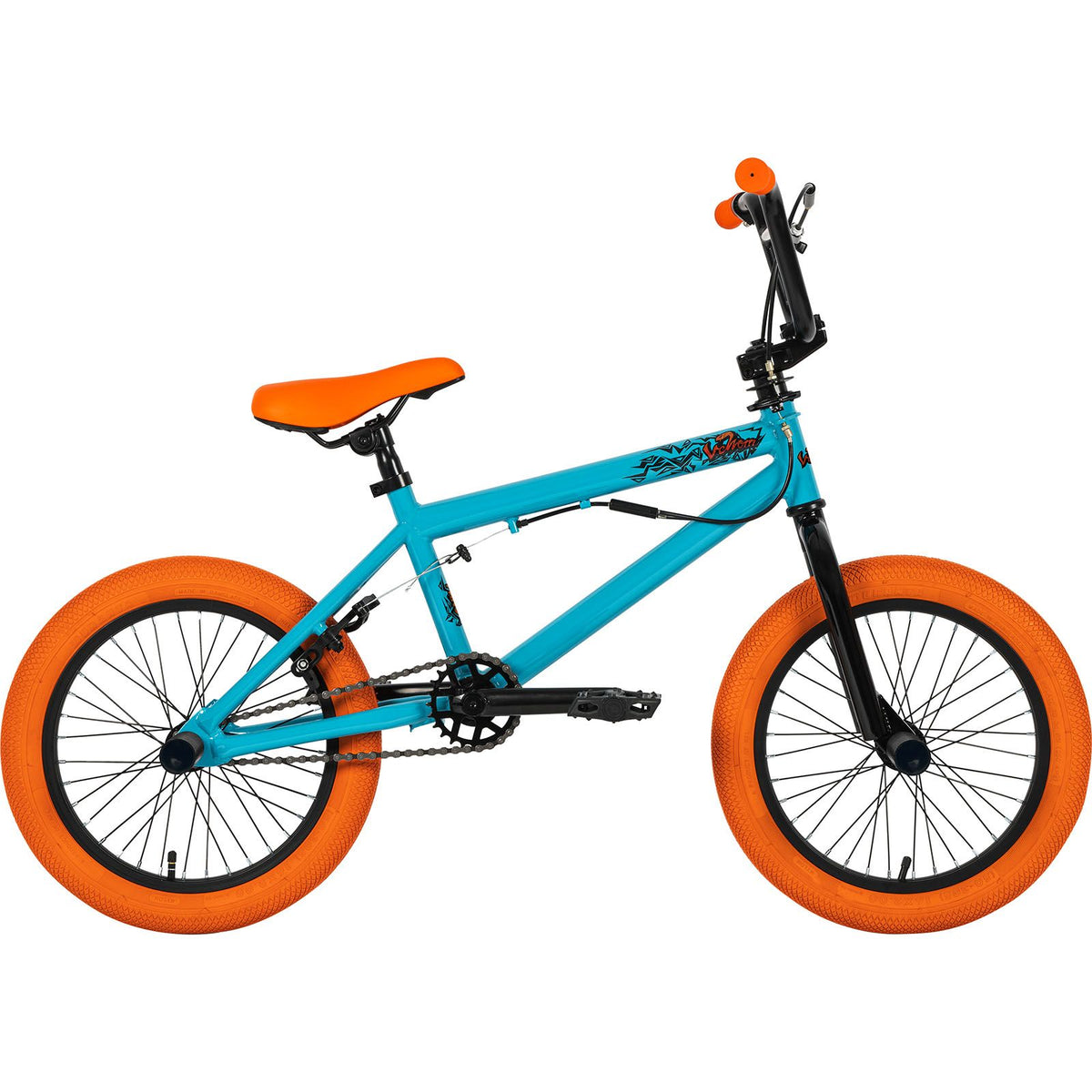 Venom 2024 Fang 16" Complete BMX Teal/Orange Venom Bikes